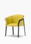 Pedrali Lamorisse 3687 - Sessel - AN Black - N35 Gelb