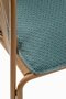 Pedrali Narì 6360 - Outdoor Sessel - MI100E Honey - D82 Aqua