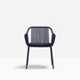 Pedrali Babila Twist 2795 - Outdoor Sessel - BL400E Dark Blue - D104 Dark Blue