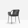 Pedrali Babila Twist 2795 - Outdoor Sessel - GAE Anthracite grey - D25 Grey