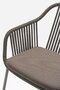 Pedrali Babila Twist 2795 - Outdoor Sessel - BE200E Dark Beige - D105 Beige