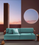 Pedrali Arki-Sofa Plus ASP0022 - Outdoor 2-Sitzer Loungesofa