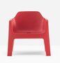Pedrali Plus Air 631 Loungesessel-RO-Polyethylen Rot
