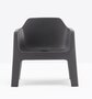 Pedrali Plus Air 631 Loungesessel-GA2-Polyethylen Grau
