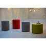 Jan Kurtz Rondo Pouf Leder Ø50 cm