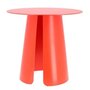 Jan Kurtz Feel Neon Beistelltisch - leuchthellrot RAL 3026 - Ø 50 x 46 cm