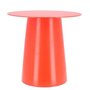 Jan Kurtz Feel Neon Beistelltisch - leuchthellrot RAL 3026 - Ø 50 x 46 cm