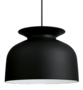 Gubi Ronde Pendant -     Black - Soft Black Matt