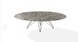 Joli Wire Tisch Oval-Anthrazit-210 x 128 cm-Emperador