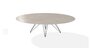 Joli Wire Tisch Oval-Anthrazit-210 x 128 cm-Weiche Eiche