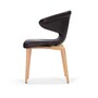 ClassiCon Munich Armchair - Eiche - Classic Leder Schwarz