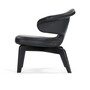 ClassiCon Munich Lounge Chair - Schwarz - Premium Leder Schwarz