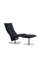 Woodnotes K Chair Swivel Narrow-black