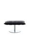 Woodnotes K Ottoman Base Plate-black-leather