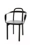 Woodnotes Siro+ Chair with Armrests - Black