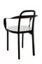 Woodnotes Siro+ Chair with Armrests - Black