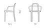 Woodnotes Siro+ Chair with Armrests