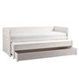 LifeTime Kojenbett mit Gästebett und Bettkasten - White Wash