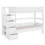 Lifetime Etagenbett mit Treppe - Weiss 