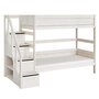 Lifetime Etagenbett mit Treppe - Whitewash