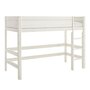 Lifetime Mittel-Hochbett Mit Gerader Leiter - Whitewash