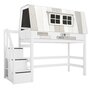 Lifetime Mittel-Hochbett Hangout - Weiss 