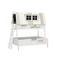 Lifetime Bunkbed My Hangout 120/140 - Etagenbett: White-Delux Lattenrost