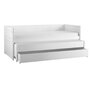 Lifetime Cabin Bed With Guest Bed - Kojenbett Mit Gästebett: White-Delux Lattenrost