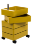 Magis 360° Container, niedrige Ausführung- Yellow
