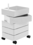 Magis 360° Container, niedrige Ausführung - Grey