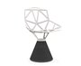 Magis Chair One Stuhl - White 5110/ Concrete Black