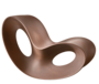 Magis Voido Schaukelstuhl, glänzend lackiert- RUST BROWN
