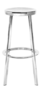 Magis Déjà-Vu Stool Hocker, hoch- Aluminium poliert