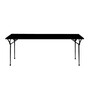 Magis Officina Esstisch -  200 cm, schwarz / schwarz