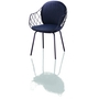 Magis - Pina Sessel Outdoor - Braun-Blau