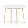 Magis - Steelwood Table Tisch rund - Weiß-Natur