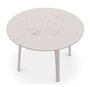 Magis - Steelwood Table Tisch rund - BIANCO/BIANCO