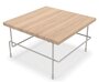 Magis - Traffic Couchtisch Outdoor - 60X60 Weiss/Natur