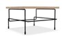 Magis - Traffic Couchtisch Outdoor - 60X60 Schwarz/Eiche natur