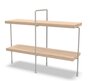 Magis - Traffic Tisch Outdoor - WHITE/OAK NATUR