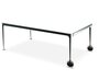 Magis - Big Will Tisch mit Rollen - Weiss-Poliert / Breite: 200 cm; Höhe: 75 cm; Tiefe: 100 cm;
