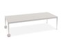 Magis - Big Will Tisch mit Rollen -   Weiss / Breite: 280 cm; Höhe: 75 cm; Tiefe: 120 cm;