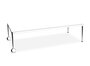 Magis - Big Will Tisch mit Rollen -   Weiss-Poliert / Breite: 280 cm; Höhe: 75 cm; Tiefe: 120 cm;