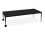 Magis - Big Will Tisch mit Rollen -   Schwarz /  Breite: 280 cm; Höhe: 75 cm; Tiefe: 120 cm;