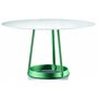 Magis Brut Tisch Round - Carrara Weiss - Grun