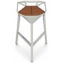 Magis Cuscini Stool One Sitzkissen - Leder Natur
