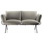 Magis Officina 2 Sitzer Sofa - Shee Glamour Grau /Schwarz