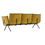 Magis Officina 3 Sitzer Sofa - Azimut Glamour Gelb/Schwarz
