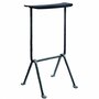 Magis Officina Barhocker 65 cm Leder - Schwarz - Anthrazitgrau