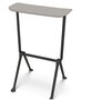 Magis Officina Barhocker 65 cm Leder - Grey Met